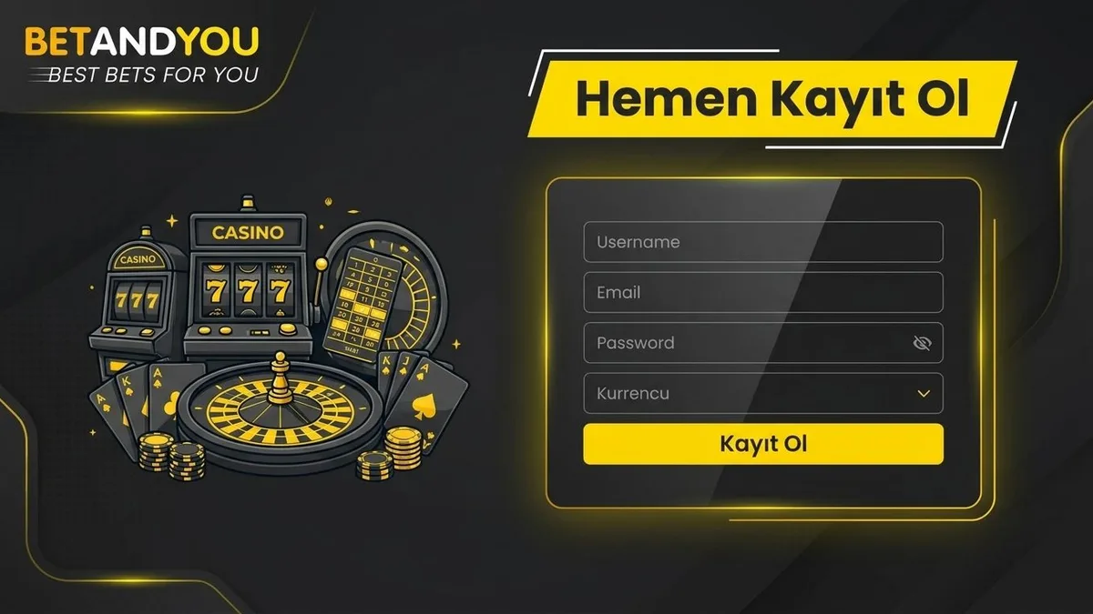 Bonusla kayıt ol